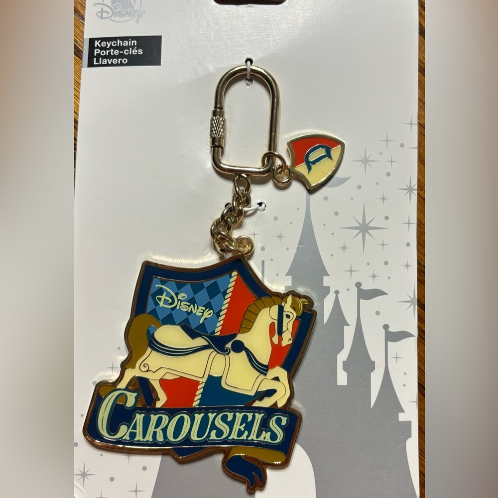 Disney Parks Carousels Large
Keychain-Disneyland-Horse-NWT